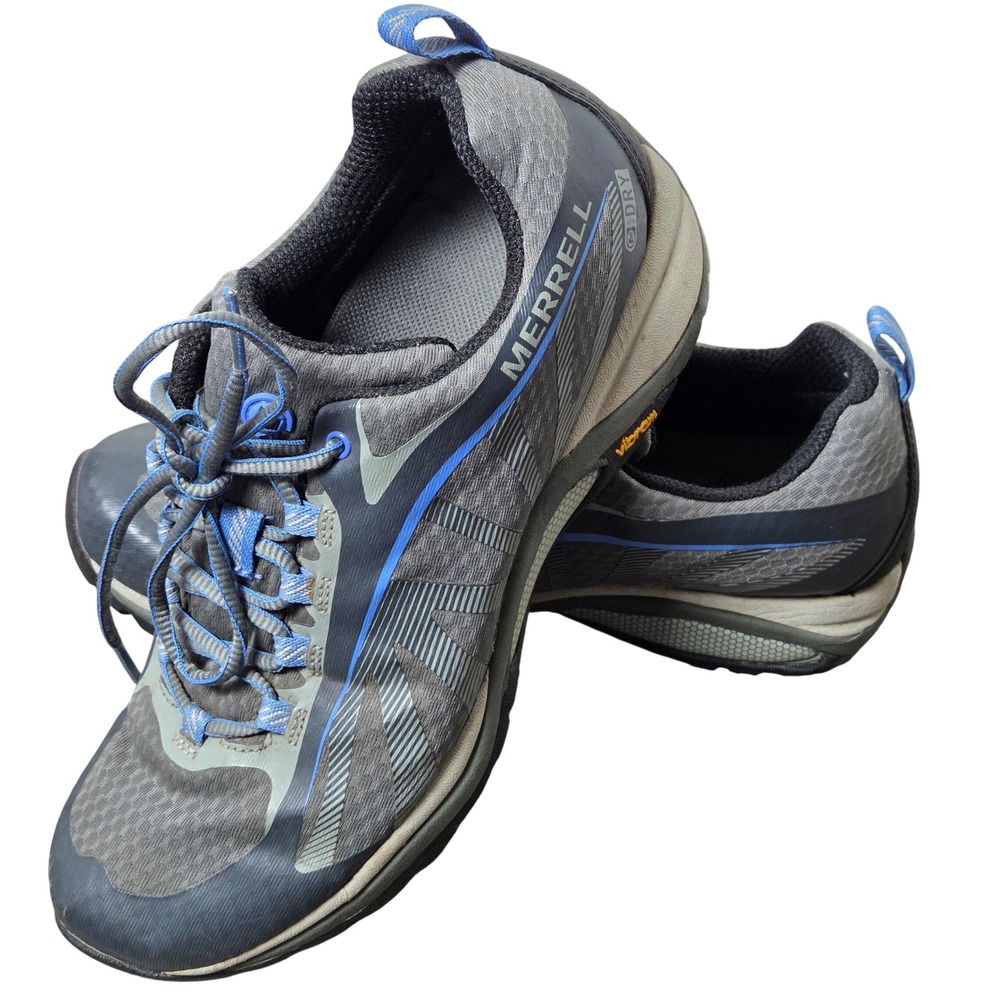 Merrell Monument Hiking Shoes‎ Low Top Waterproof Vibram Trail Womens 8